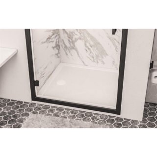 Eastbrook Corsair Anti-Slip Square Shower Tray - White - Image 2