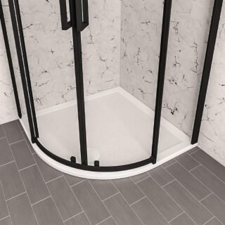 Eastbrook Corsair Anti-Slip Quadrant Shower Tray - White - Image 3