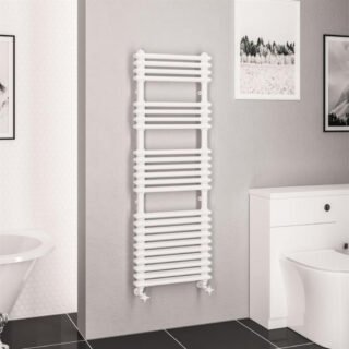 Eastbrook Imperia Multirail 2 Column Radiator - Gloss White - Image 6