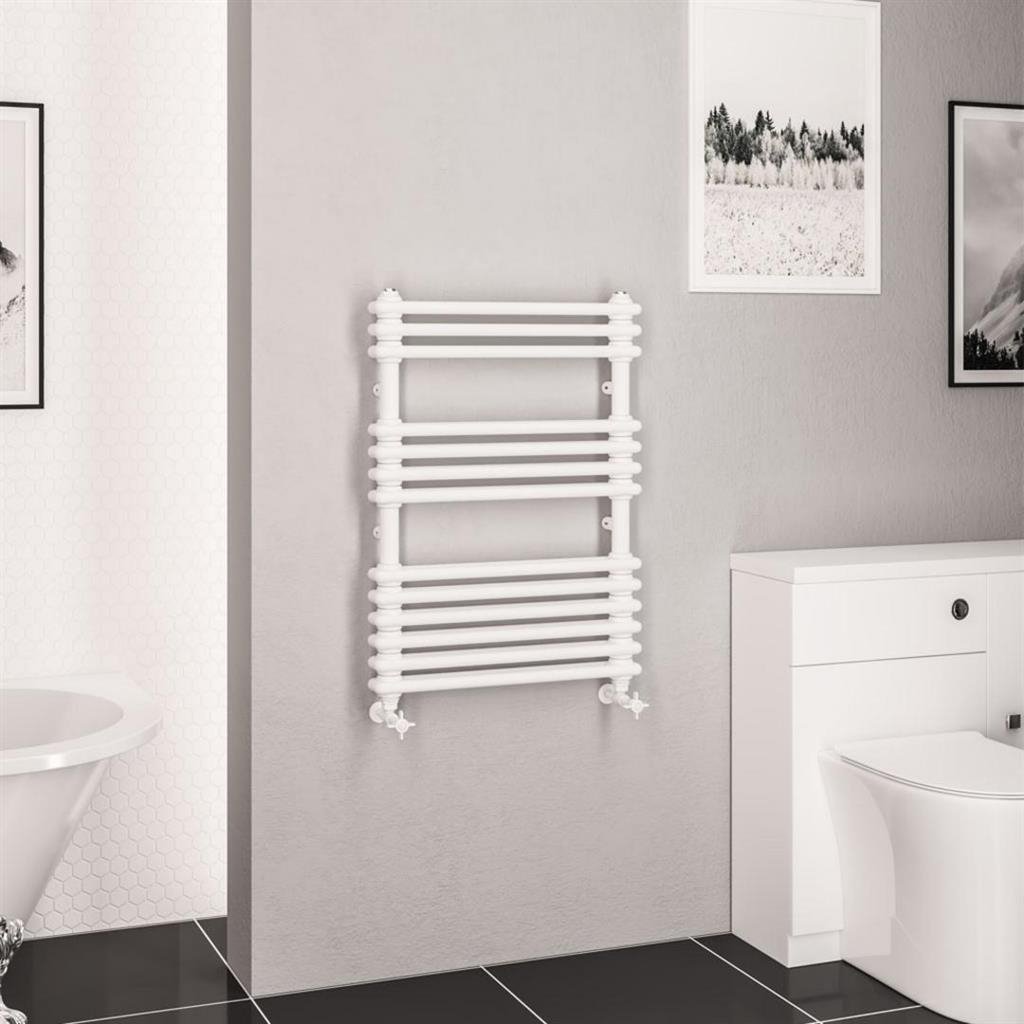 Eastbrook Imperia Multirail 2 Column Radiator - Gloss White - Image 7