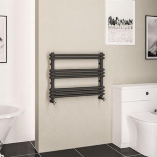 Eastbrook Imperia Multirail 2 Column Radiator - Matt Anthracite - Image 2