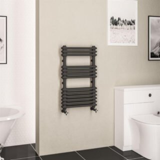 Eastbrook Imperia Multirail 2 Column Radiator - Matt Anthracite - Image 4