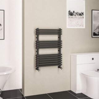 Eastbrook Imperia Multirail 2 Column Radiator - Matt Anthracite - Image 7