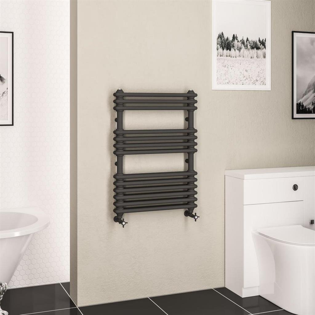 Eastbrook Imperia Multirail 2 Column Radiator - Matt Anthracite - Image 7