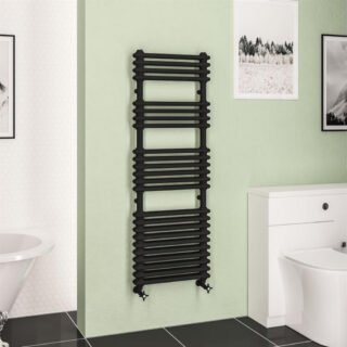 Eastbrook Imperia Multirail 2 Column Radiator - Matt Black - Image 6