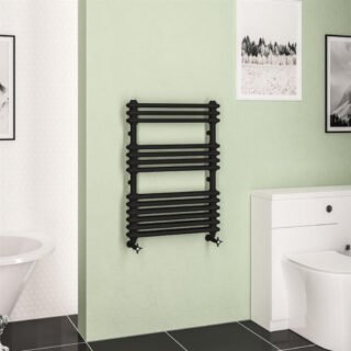 Eastbrook Imperia Multirail 2 Column Radiator - Matt Black - Image 7