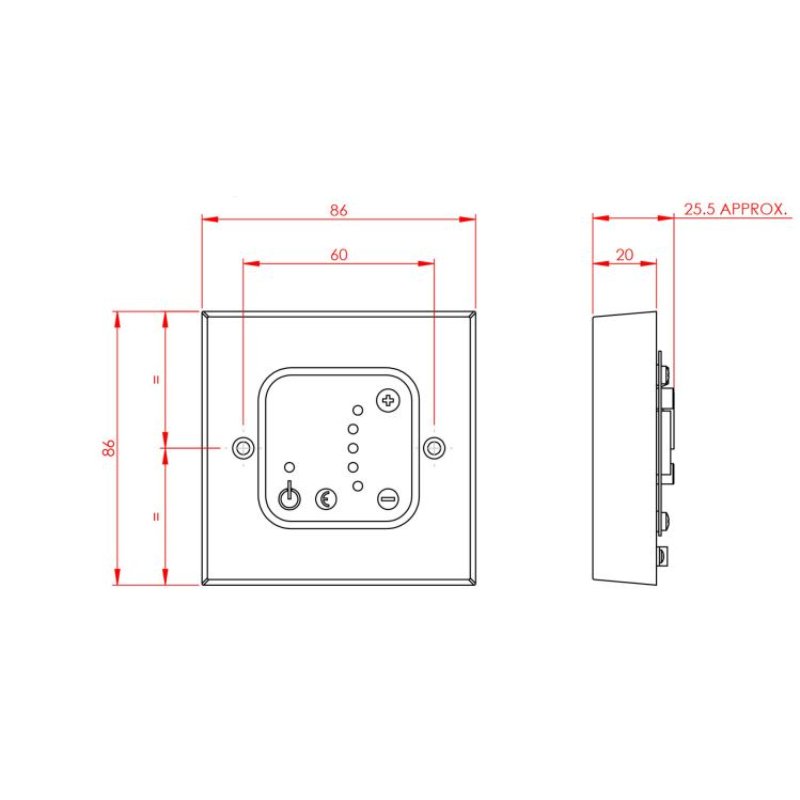 Eastbrook Crafton II Temperature Control Panel - Image 7