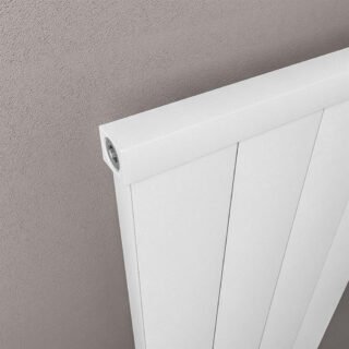 Eastbrook Kingswood Slimline Aluminium Vertical Radiator - Matt White - Image 13