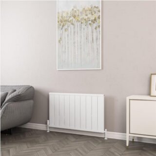 Eastbrook Kingswood Slimline Aluminium Vertical Radiator - Matt White - Image 10