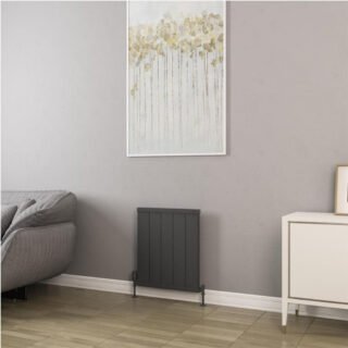 Eastbrook Kingswood Slimline Aluminium Vertical Radiator - Matt Anthracite - Image 7