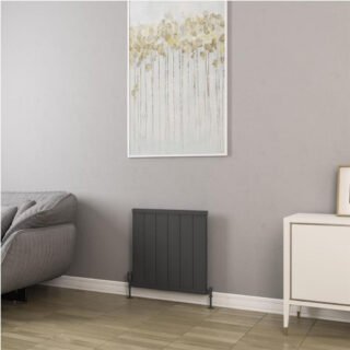 Eastbrook Kingswood Slimline Aluminium Vertical Radiator - Matt Anthracite - Image 8