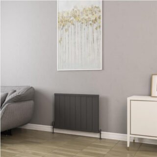 Eastbrook Kingswood Slimline Aluminium Vertical Radiator - Matt Anthracite - Image 9