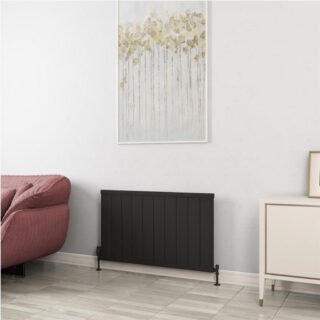 Eastbrook Kingswood Slimline Aluminium Vertical Radiator - Matt Black - Image 10