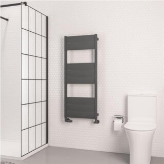Eastbrook Kingswood Slimline Aluminium Heated Towel Rail - Matt Anthracite - Image 4