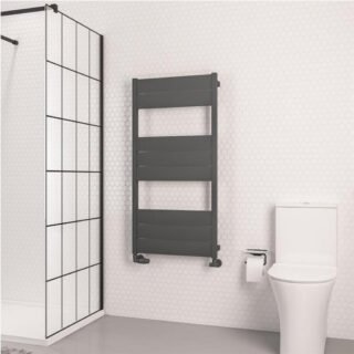 Eastbrook Kingswood Slimline Aluminium Heated Towel Rail - Matt Anthracite - Image 5