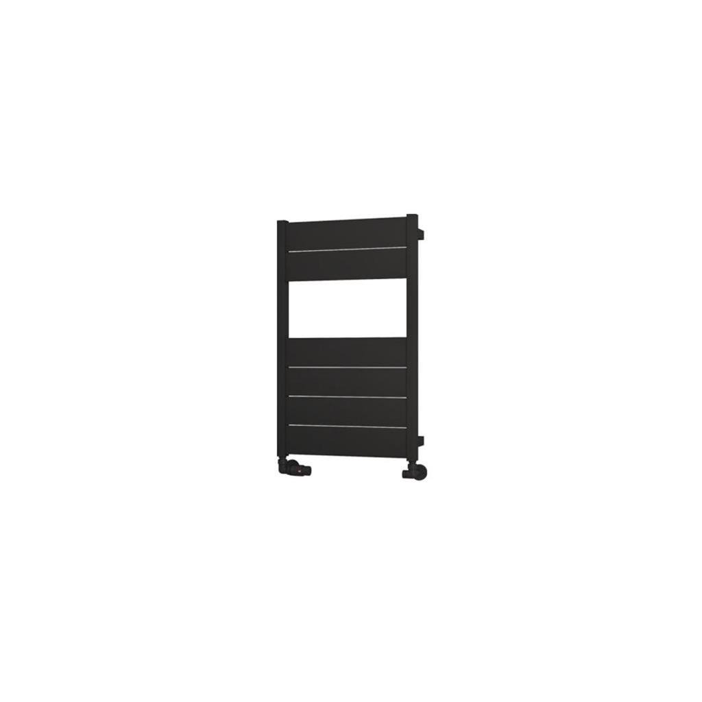 Eastbrook Kingswood Slimline Aluminium Heated Towel Rail - Matt Black