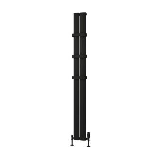 Eastbrook Malmesbury Aluminium Designer Radiator - Matt Black - Image 7