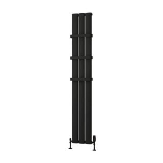 Eastbrook Malmesbury Aluminium Designer Radiator - Matt Black - Image 8