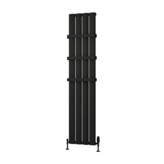 Eastbrook Malmesbury Aluminium Designer Radiator - Matt Black - Image 9