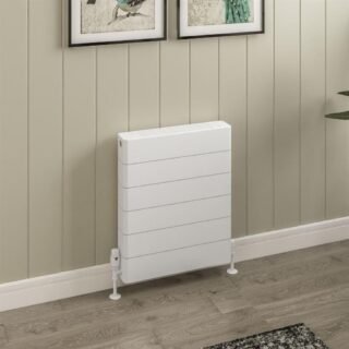 Eastbrook Keynsham Type 22 Compact Flat Panel Designer Radiator With Lined Cover - Gloss White - Image 3