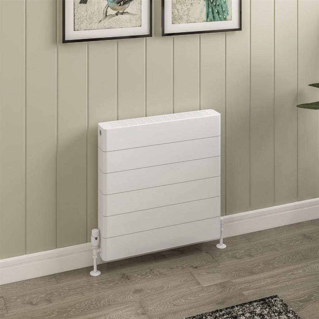 Eastbrook Keynsham Type 22 Compact Flat Panel Designer Radiator With Lined Cover - Gloss White - Image 4