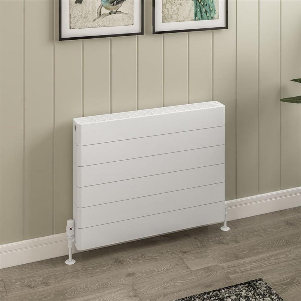 Eastbrook Keynsham Type 22 Compact Flat Panel Designer Radiator With Lined Cover - Gloss White - Image 6