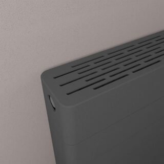 Eastbrook Keynsham Type 22 Compact Flat Panel Designer Radiator With Lined Cover - Matt Anthracite - Image 7