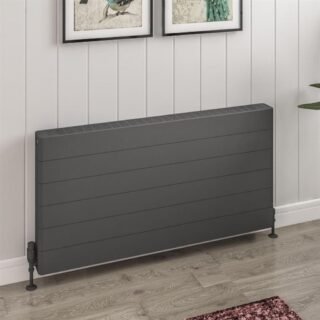 Eastbrook Keynsham Type 22 Compact Flat Panel Designer Radiator With Lined Cover - Matt Anthracite - Image 6