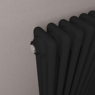 Eastbrook Imperia 3 Column Radiator - Matt Black - Image 31