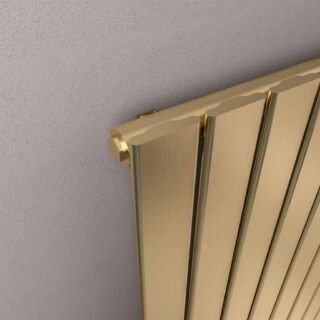 Eastbrook Warrington Type10 Designer Radiator - Brushed Brass - Image 12