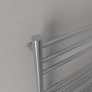 Eastbrook Violla II Stainless Steel Heated Towel Rail - Brushed - Image 8