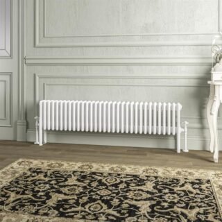 Eastbrook Imperia 4 Column Radiator - Gloss White - Image 6