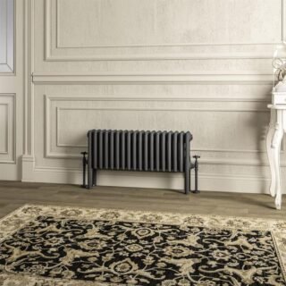 Eastbrook Imperia 4 Column Radiator - Matt Anthracite - Image 2