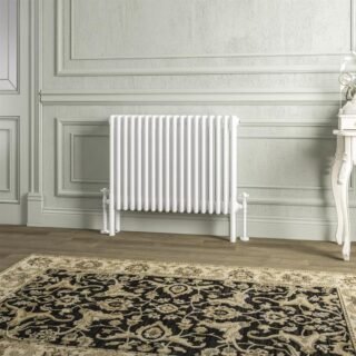 Eastbrook Imperia 4 Column Radiator - Gloss White - Image 9