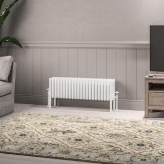 Eastbrook Imperia 6 Column Radiator - Gloss White - Image 3