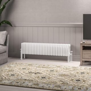 Eastbrook Imperia 6 Column Radiator - Gloss White - Image 5
