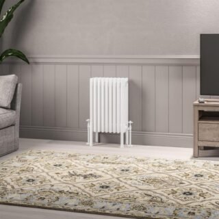 Eastbrook Imperia 6 Column Radiator - Gloss White - Image 6