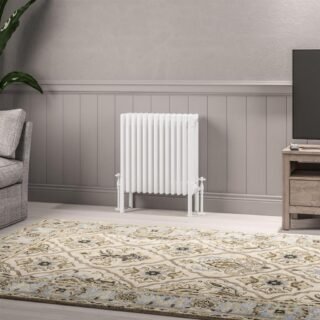 Eastbrook Imperia 6 Column Radiator - Gloss White - Image 7