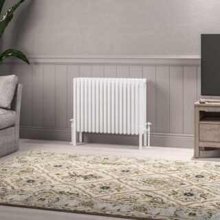 Eastbrook Imperia 6 Column Radiator - Gloss White - Image 8