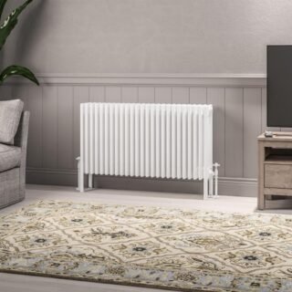 Eastbrook Imperia 6 Column Radiator - Gloss White - Image 10