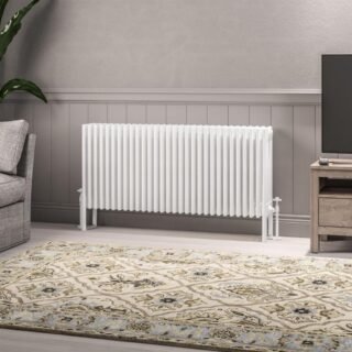 Eastbrook Imperia 6 Column Radiator - Gloss White - Image 11