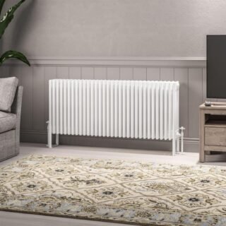 Eastbrook Imperia 6 Column Radiator - Gloss White - Image 12