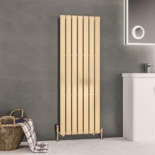 Eastbrook Warrington Type10 Designer Radiator - Brushed Brass - Image 10