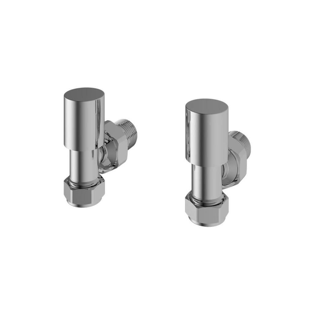 Eastbrook Angled Manual Radiator Valves Pair