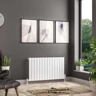 Eastbrook Addington II Type10 Designer Radiator - Gloss White - Image 11