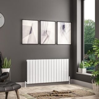 Eastbrook Addington II Type10 Designer Radiator - Gloss White - Image 12