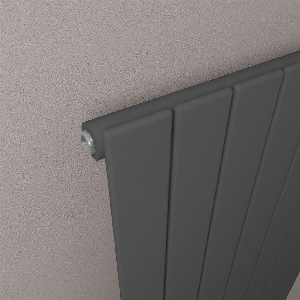 Eastbrook Addington II Type10 Designer Radiator - Matt Anthracite - Image 28