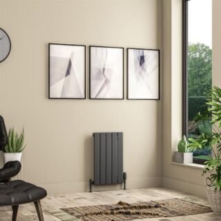 Eastbrook Addington II Type10 Designer Radiator - Matt Anthracite - Image 5