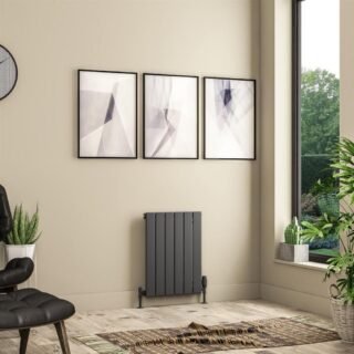 Eastbrook Addington II Type10 Designer Radiator - Matt Anthracite - Image 6