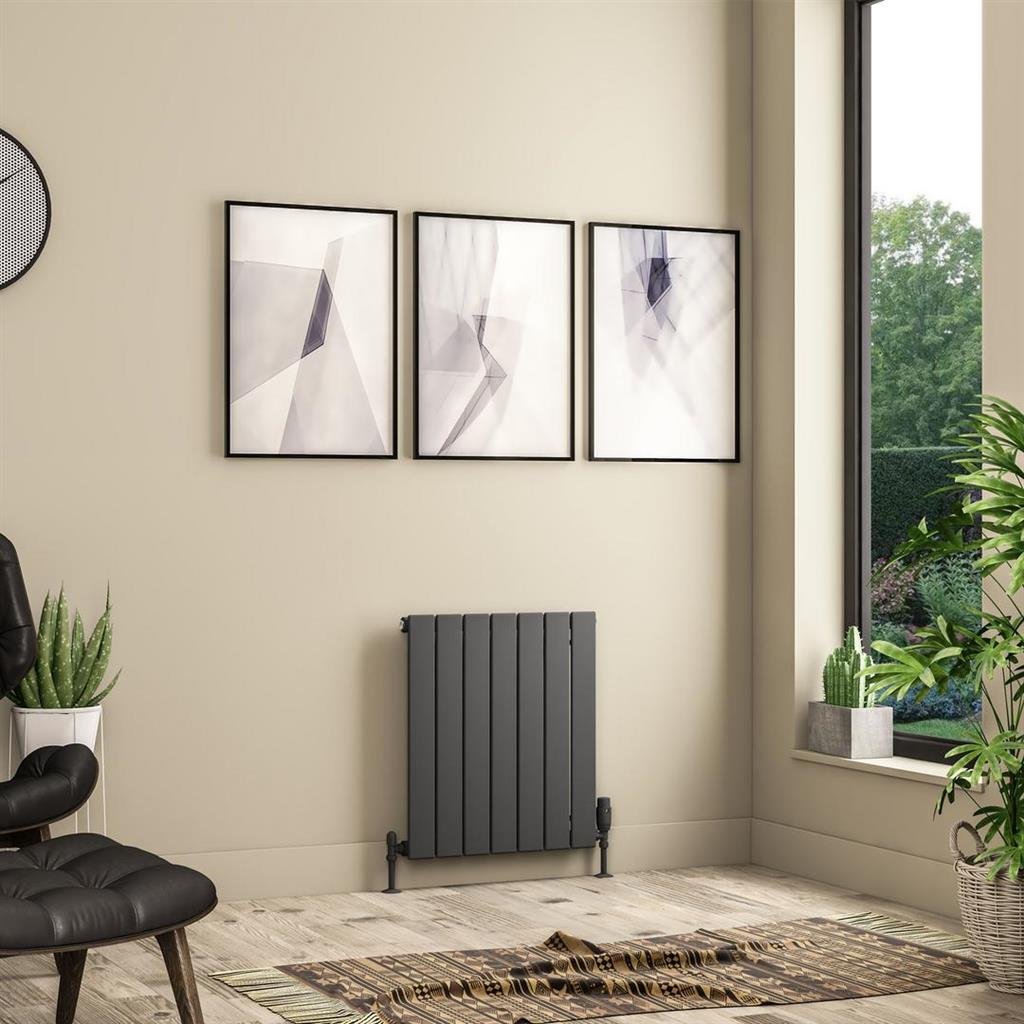 Eastbrook Addington II Type10 Designer Radiator - Matt Anthracite - Image 7
